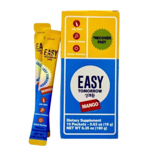 韩国easytomorrow 醒可安解酒丸&果冻条18g*10袋 应酬神器缓解宿醉